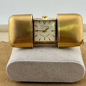 Shields Fifth Avenue Fine Jewelry Branded  17 Jewel Machined Brass Purse Watch